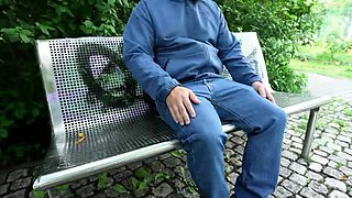 GERMAN SCOUT - Real Fan Fuck MMF Threesome with Redhead Teen