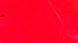 Horny Latina MILF in Red Light Spits on Cock, Sucks Balls, Gives Handjob and Facial Cumshot