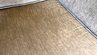 Blonde is flashing her big boobs in the outdoors