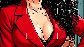 Casting for a 40-year-old Sexy Slut. Cartoon. MILF Black Stockings