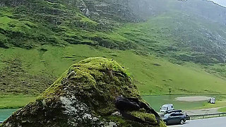 Masturbation with a Beautiful Views