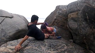 Sex on the Beach in Public