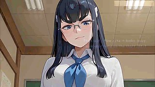 Anime joi, internal ejaculation, sex joi