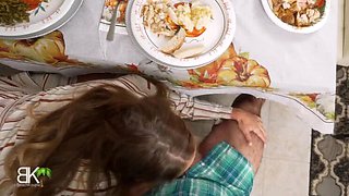 Fill Up Your StepMom for Turkey Day - Full 4K