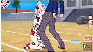 [hentai Game Koikatsu! ]have Sex With Big Tits Genshin Impact Noelle.3dcg Erotic Anime Video