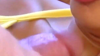 Sweet Girl Sucks Big Thick Cocks Hard