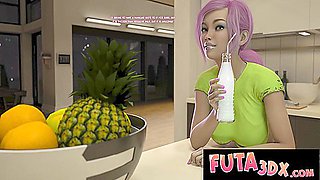 Purple Hair Babe Gets Fucked Hard By A Big Dicked Hot - Anime Hentai And Car Toon