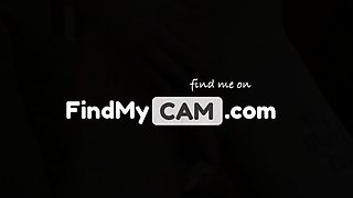 Stroking Her Huge Clit Up Close