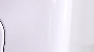 A Young Beauty with Big Natural Breasts Loves It When Someone Pees on Her Ass and Then Fucks Her