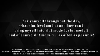 Slut Mode Level 1-2-3 Training