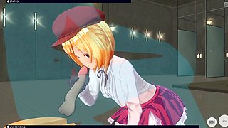 Koala from One Piece wants to have some fun in this anime scene