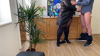 Jealous Stepmom Proves She's The Only Woman I Need - Big Ass MILF Doggystyle