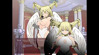 Thighjob domination with mind control in a video game session