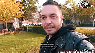 Risky Public sex date with german blondie teenager whore