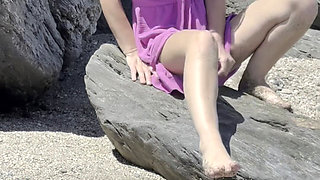 Flashing on the Beach