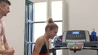 Fucking in Apolonia's Gym