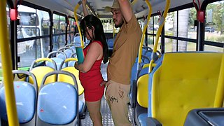 Student Being Groped on the Bus in Public!