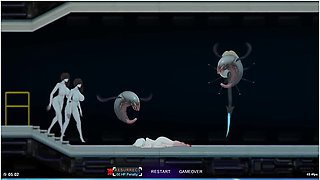 Alien Quest (part 1). The Attack Of Lesbians And Winged Monsters Anime