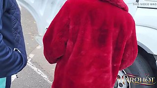 Sexymarghot Public Truck Fuck: Amateur MILF Blowjob & Riding in Parked Cab