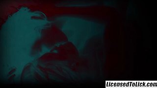 Big ass porn with flashy Jools Brooke and Elle Brook from Licensed To Lick