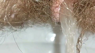 You Are My Toilet, You Are My Cleaner for Licking My Hairy Pussy