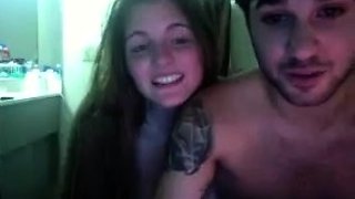 Beauty small tit amateur teen masturbating her shaved pussy