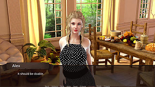 Love Season 21 - Elise Gives Handjob and Blowjob to Alex and Takes Cum in Mouth