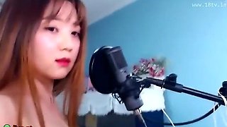 Tiny natural camgirl shows her tits: Big Tits, Amateur  Babe Porn