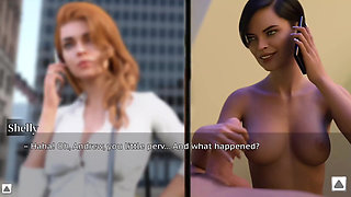 Alone in the Room, the Stepmother Playfully Made the Photographer Break a Sweat on the Bed