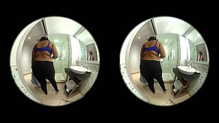 A Hot Shower With Kandy K - Bbw Big Ass Ebony - Sexlikereal