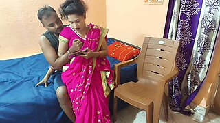 Indian Desi Sona Bhabhi Hardcore Sex with Her Stepbrother