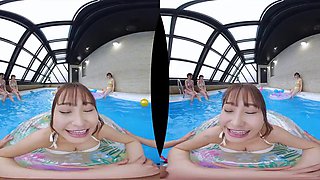 T M A V R O 9 4 VR Harem Service part B: Blowjob, Cumshot  Japanese Porn