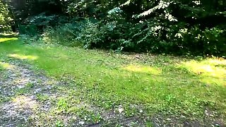 Bouncy Tits Outdoor Slapping and Public Nudity in 4K