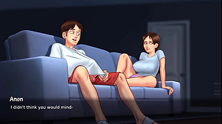 Anon First Time Sex with Jenny Summertime Saga Gameplay Video