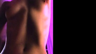 Kneeling Pillow Pussy Massage Until Orgasm