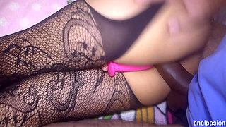 Wet Pussy Trains with Long Thick Black Cock, Unlimited Penetration