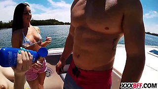 Boats and beautiful teen sluts