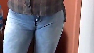 Standing up I Start Touching My Pussy Watching Them Jerk off in Front of Me