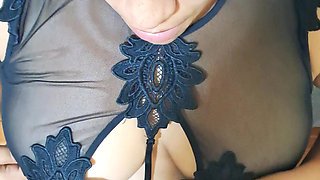 Beautiful and passionate MILF has sex in her store manager's room