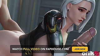 Ashe & D.va From Overwatch - 3D Animation