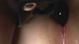 Asian and White Lesbian Teens Fucking with Strap-on