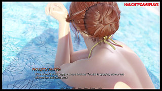 Stepson Playing with Stepmom's Big Ass in a Sexy Bikini - Heartproblems 36 by Xenorav