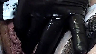 Cowprint Masturbation & Dripping Anal Fingering Orgasm