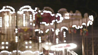 Black Monster Cock Stretches Little Slut Veronica Leal's Holes