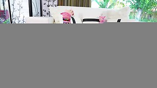 TranssexualNetwork.com - Autumn Rain's wild and wet solo masturbation session