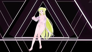 Azur Lane Janus Hentai Hot Sexy Dance Song Ha Aoa Mmd 3D Blonde Hair Color Edit Smixix