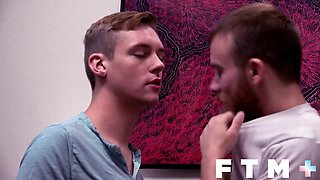 Trans pussy getting fucked in a sensational kink movie with foreplay