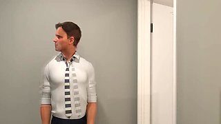 Christian Fucks Vivian in Public Restroom - Hot Cheating Wife with Big Tits - Full HD Uncensored