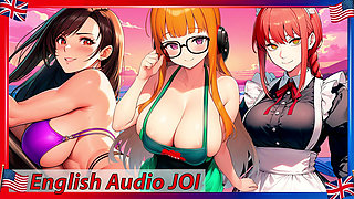 ENGLISH AUDIO HENTAI JOI. The goddesses of the island want to milk you non-stop.