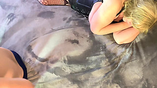 Granny Carmen: a Bitchin' Blonde Blowjob Baby!